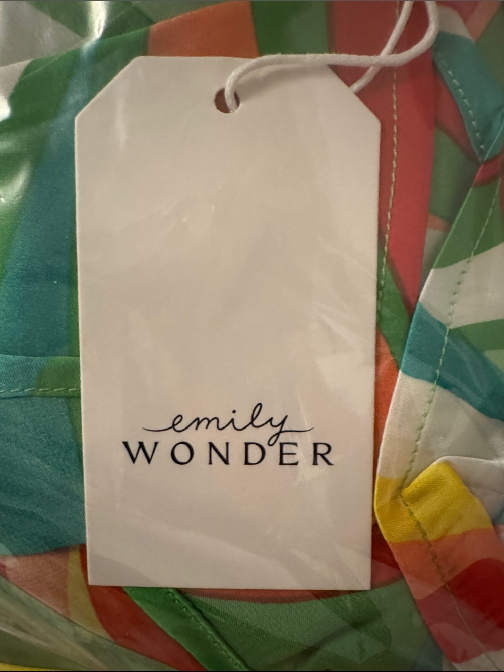 Emily Wonder Retro Abstract Swirl Print Romper Boutique NWT Sizes 1X, 2X, and 3X - Picture 5 of 5